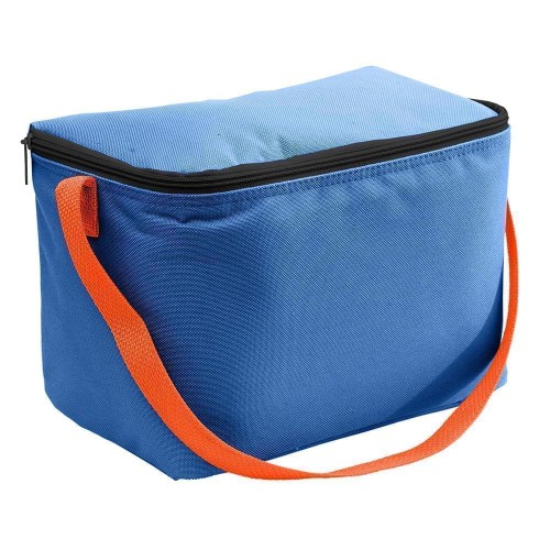 USA Made Nylon Poly 6 Pack Coolers, Royal-Orange, 100960-A00 USA Made Nylon Poly 6 Pack Coolers, Royal-Orange, 100960-A00