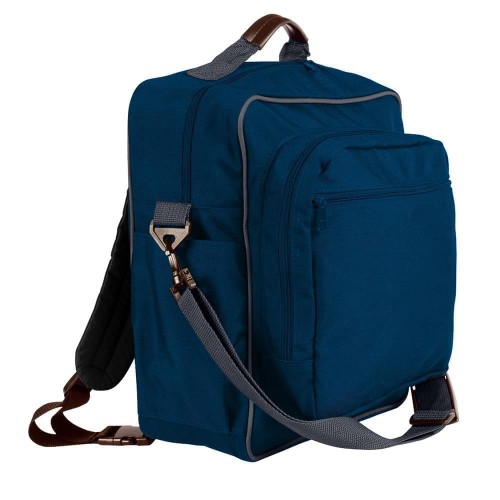 USA Made Poly Daypack Rucksacks, Navy-Graphite, 1070-AWT USA Made Poly Daypack Rucksacks, Navy-Graphite, 1070-AWT