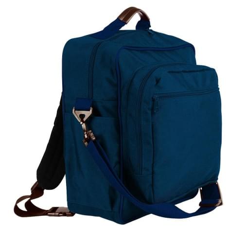USA Made Poly Daypack Rucksacks, Navy-Navy, 1070-AWZ