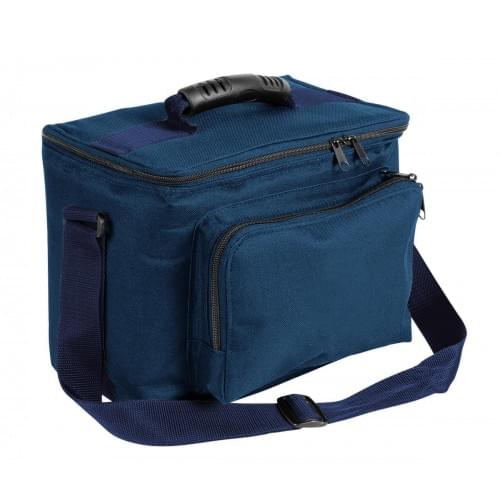 USA Made Nylon Poly Lunch Coolers, Navy-Navy, 11001161-AWZ