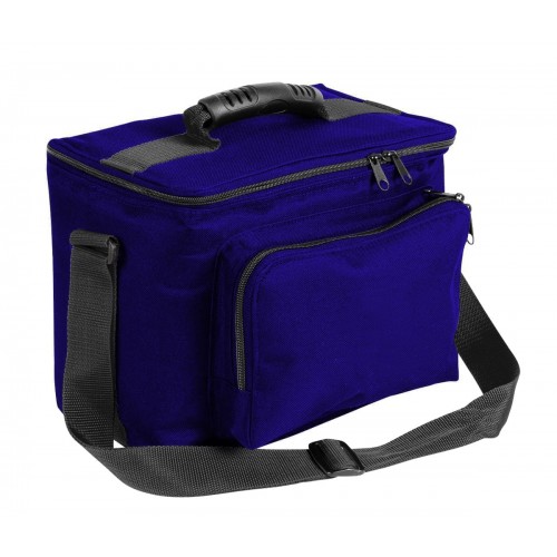 USA Made Nylon Poly Lunch Coolers, Purple-Black, 11001161-AYR USA Made Nylon Poly Lunch Coolers, Purple-Black, 11001161-AYR