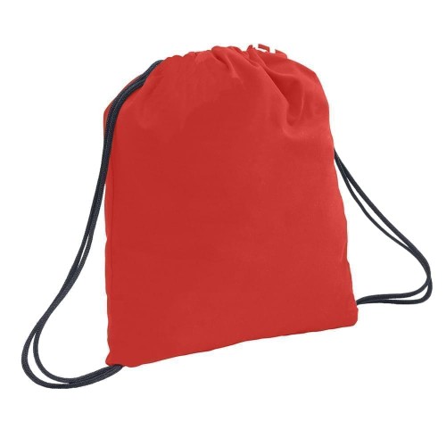 USA Made 200 D Nylon Drawstring Backpacks, Red-Graphite, 2001744-TZT USA Made 200 D Nylon Drawstring Backpacks, Red-Graphite, 2001744-TZT