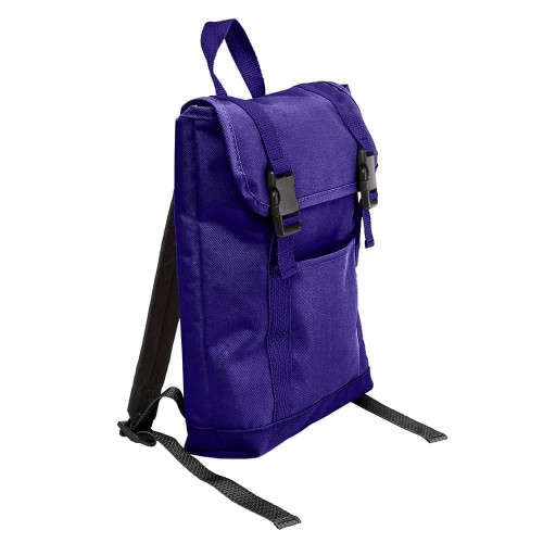 USA Made Poly Small T Bottom Backpacks, Purple-Purple, 2001921-AY1