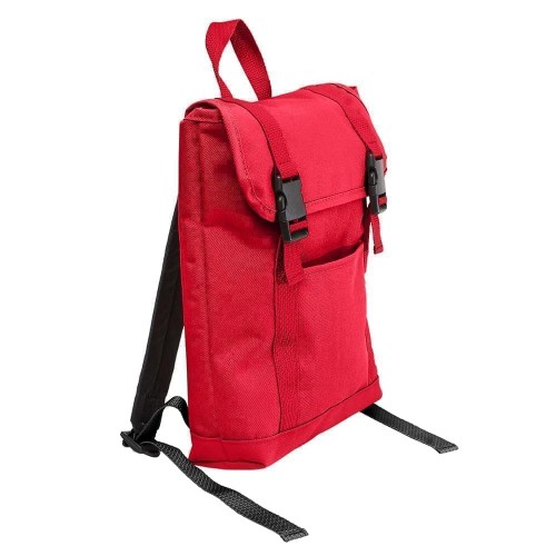USA Made Poly Small T Bottom Backpacks, Red-Red, 2001921-AZ2 USA Made Poly Small T Bottom Backpacks, Red-Red, 2001921-AZ2