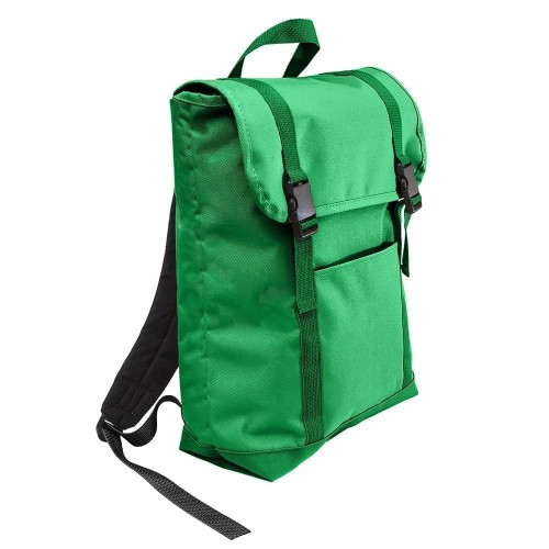 USA Made Poly Large T Bottom Backpacks, Kelly-Kelly, 2001922-ATW USA Made Poly Large T Bottom Backpacks, Kelly-Kelly, 2001922-ATW