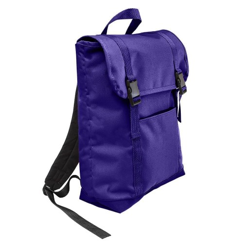 USA Made Poly Large T Bottom Backpacks, Purple-Purple, 2001922-AY1 USA Made Poly Large T Bottom Backpacks, Purple-Purple, 2001922-AY1