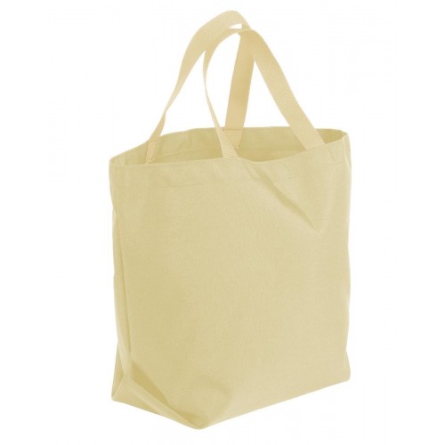 Grocery Tote Bag-Natural Canvas-17 Sizes