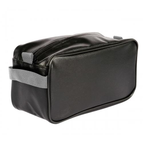 USA Made Cosmetic & Toiletry Cases, Black-Grey, 3000996-AOU