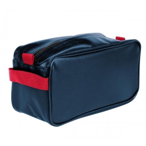 USA Made Cosmetic & Toiletry Cases, Navy-Red, 3000996-AW2