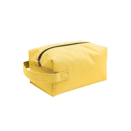 USA Made Nylon Poly Dopp Kits, Gold-Gold, 3001772-A4Q