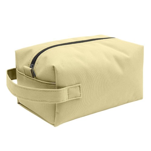 USA Made Duck Canvas Dopp Kits, Natural-Natural, 3001772-AKA