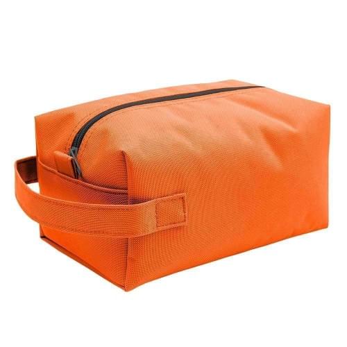 USA Made Nylon Poly Dopp Kits, Orange-Orange, 3001772-AXJ