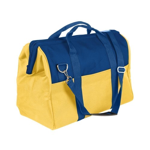 USA Made Nylon Poly Toolbags, Royal Blue-Gold, 4001250-A05