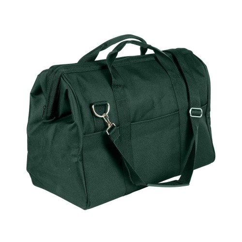 USA Made Nylon Poly Toolbags, Black-Hunter Green, 4001250-AOV