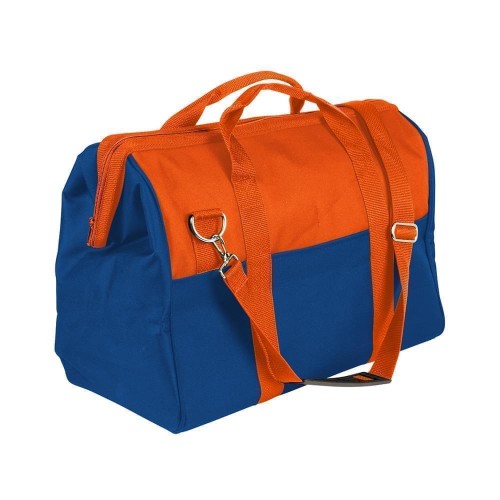 USA Made Nylon Poly Toolbags, Orange-Royal Blue, 4001250-AX3 USA Made Nylon Poly Toolbags, Orange-Royal Blue, 4001250-AX3