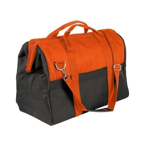 USA Made Nylon Poly Toolbags, Orange-Black, 4001250-AXR