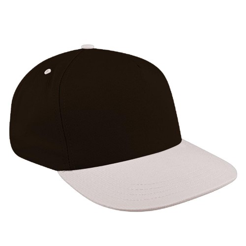 Two Tone Eyelets Ripstop Snapback Skate Hat