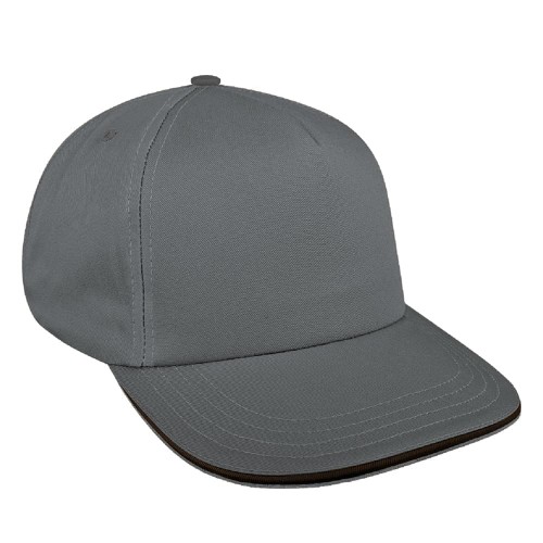 Light Gray-Black Ripstop Slide Buckle Skate Hat Light Gray-Black Ripstop Slide Buckle Skate Hat