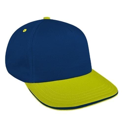 Two Tone Sandwich Twill Velcro Skate Hat
