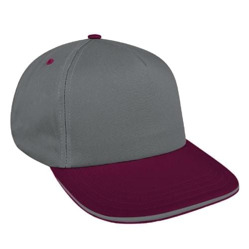 Two Tone Sandwich Denim Self Strap Skate Hat