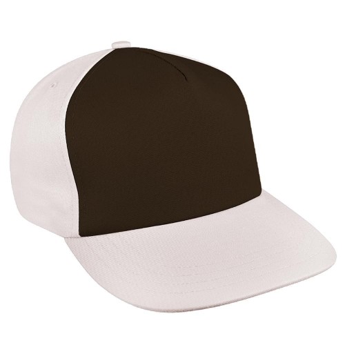 Black-Putty Brushed Snapback Skate Hat Black-Putty Brushed Snapback Skate Hat