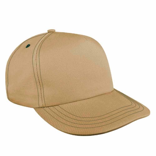 Contrast Stitching Pro Knit Self Strap Skate Hat