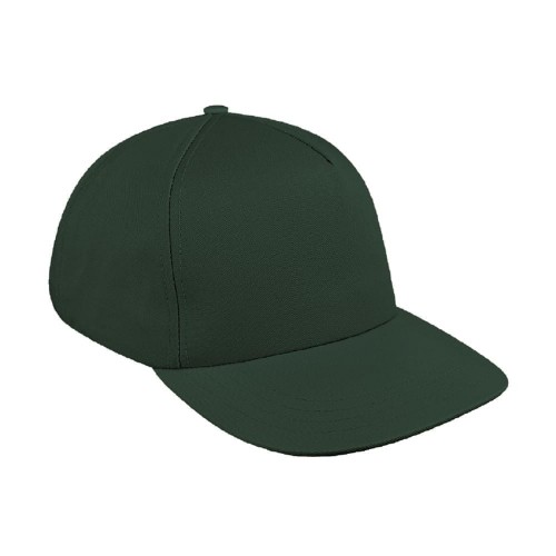 Hunter Green Brushed Snapback Skate Hat