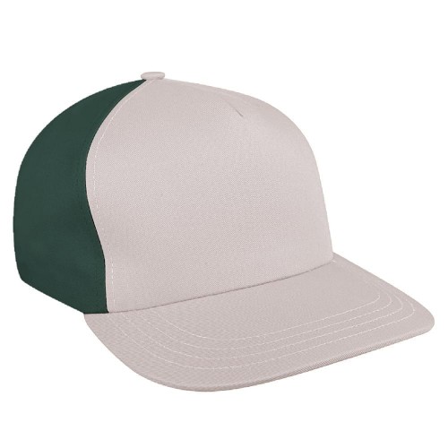Putty-Hunter Green Brushed Snapback Skate Hat