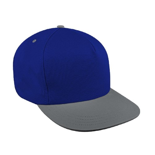 Two Tone Eyelets Wool Self Strap Trucker