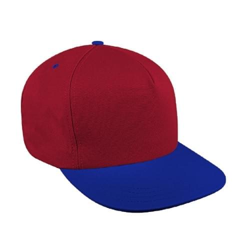 Two Tone Eyelets Twill Velcro Trucker
