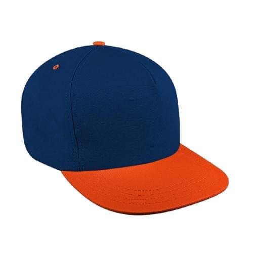 Two Tone Eyelets Wool Leather Trucker