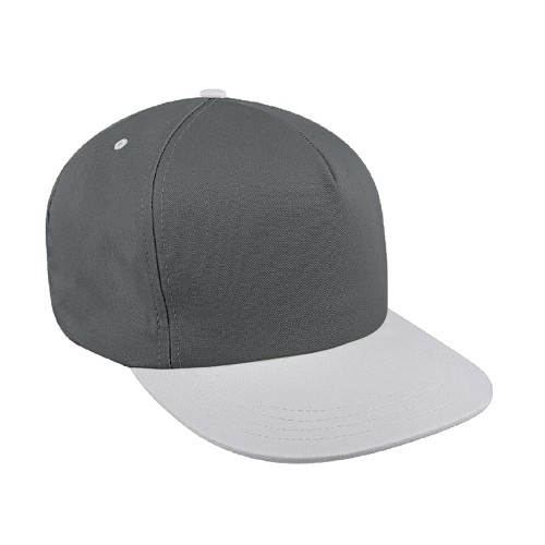 Two Tone Eyelets Brushed Velcro Trucker