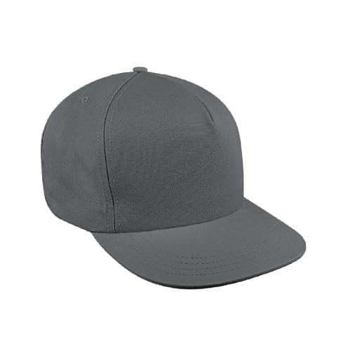 Solid Eyelets Brushed Snapback Trucker