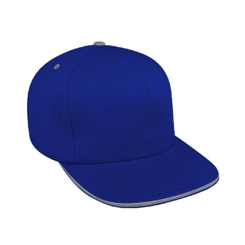 Sandwich Visor Brushed Self Strap Trucker