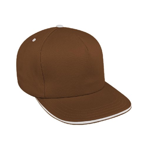 Sandwich Visor Ripstop Leather Trucker Sandwich Visor Ripstop Leather Trucker