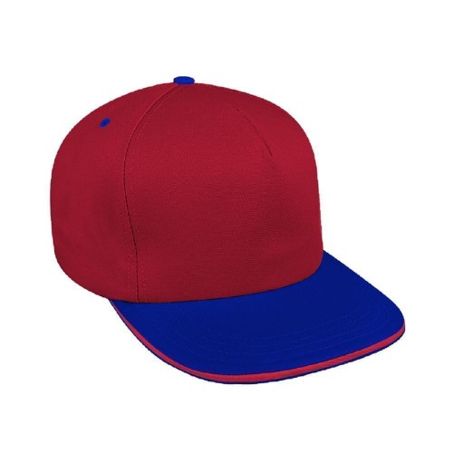 Two Tone Sandwich Canvas Self Strap Trucker