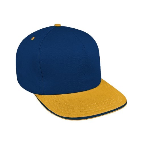 Two Tone Sandwich Twill Snapback Trucker