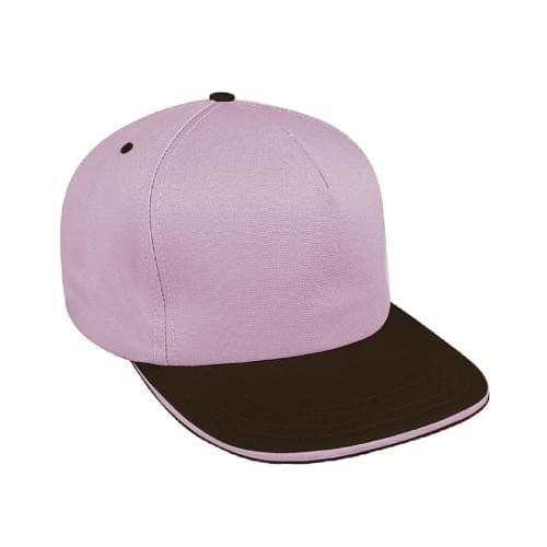 Two Tone Sandwich Twill Self Strap Trucker