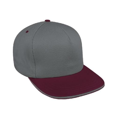 Two Tone Sandwich Wool Self Strap Trucker