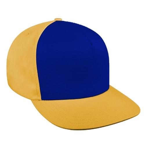 Contrast Front Brushed Self Strap Trucker