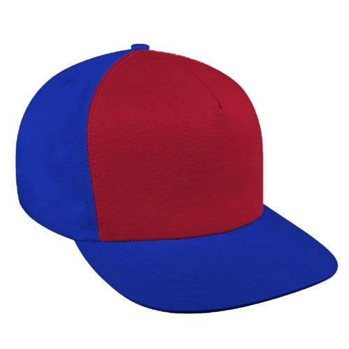 Contrast Front Brushed Snapback Trucker