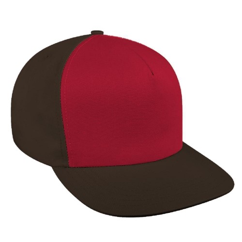 Contrast Front Wool Slide Buckle Trucker Contrast Front Wool Slide Buckle Trucker