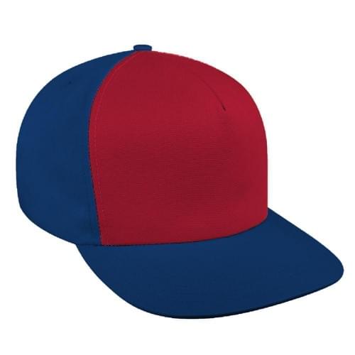 Contrast Front Canvas Self Strap Trucker