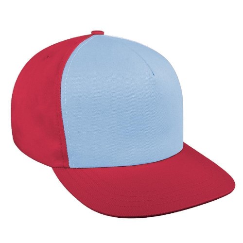 Contrast Front Twill Slide Buckle Trucker