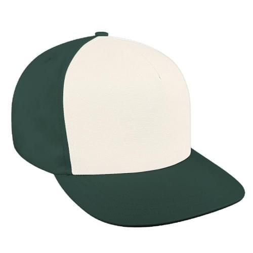 Contrast Front Wool Snapback Trucker