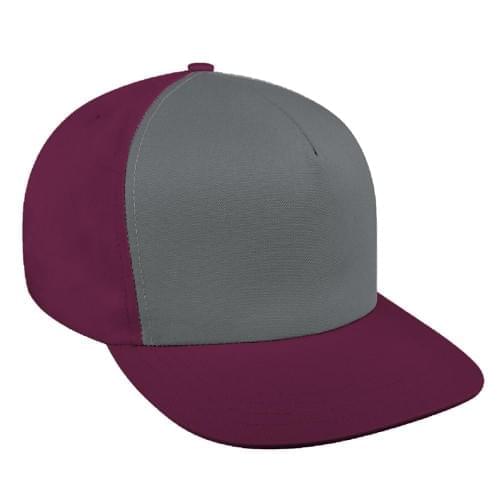 Contrast Front Wool Velcro Trucker