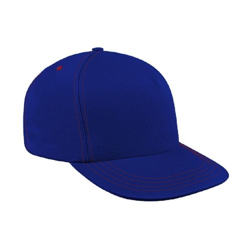 Contrast Stitching Ripstop Velcro Trucker