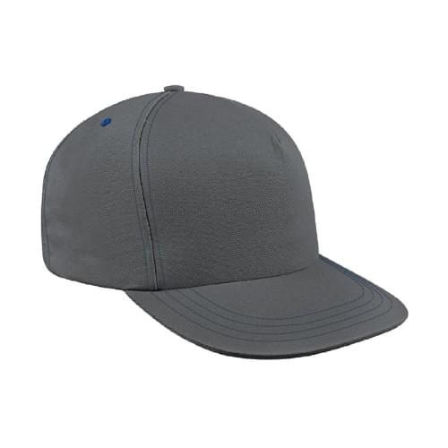 Contrast Stitching Ripstop Self Strap Trucker