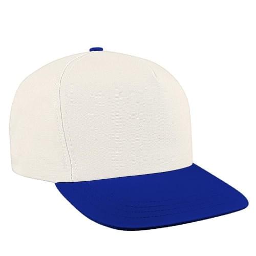Two Tone Canvas Self Strap Trucker