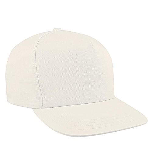 Solid Color Brushed Leather Trucker